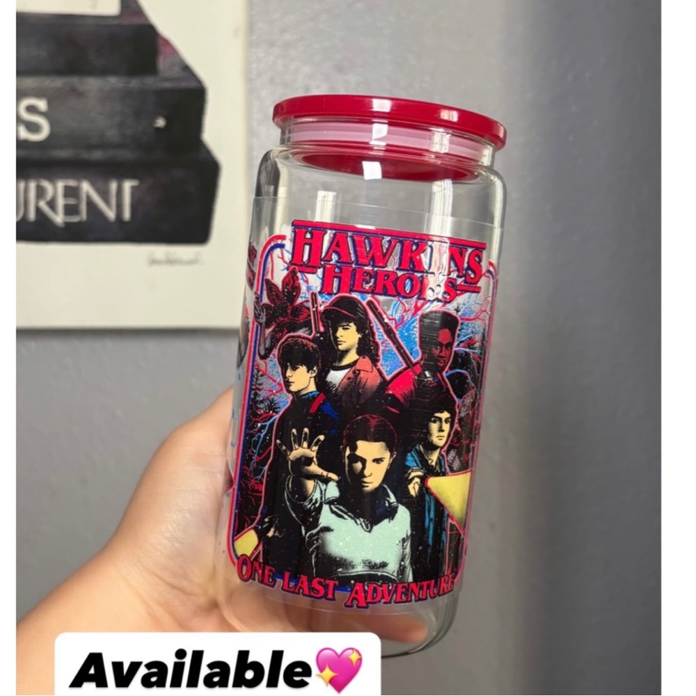 Stranger Characters Movie 16oz Cup